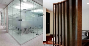 تفاوت پارتیشن شیشه ای و چوبی در محیط اداری